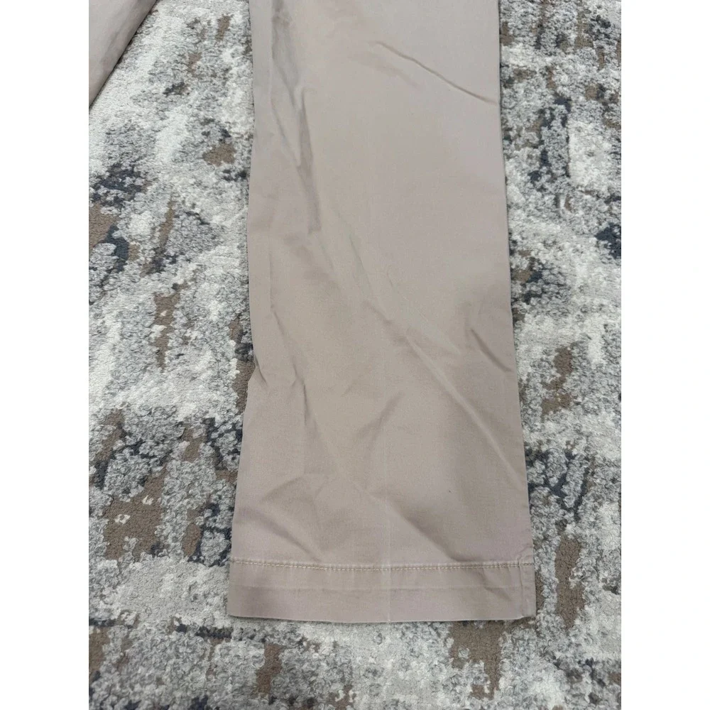 Lacoste Slim Fit Chino Pants Tan Khaki Mens US 38 Cotton Stretch HH2739